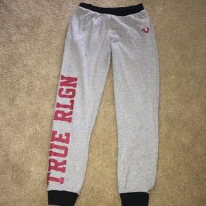 True Religion sweat pants